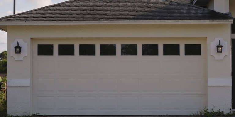 how to insulate a garage door for winter