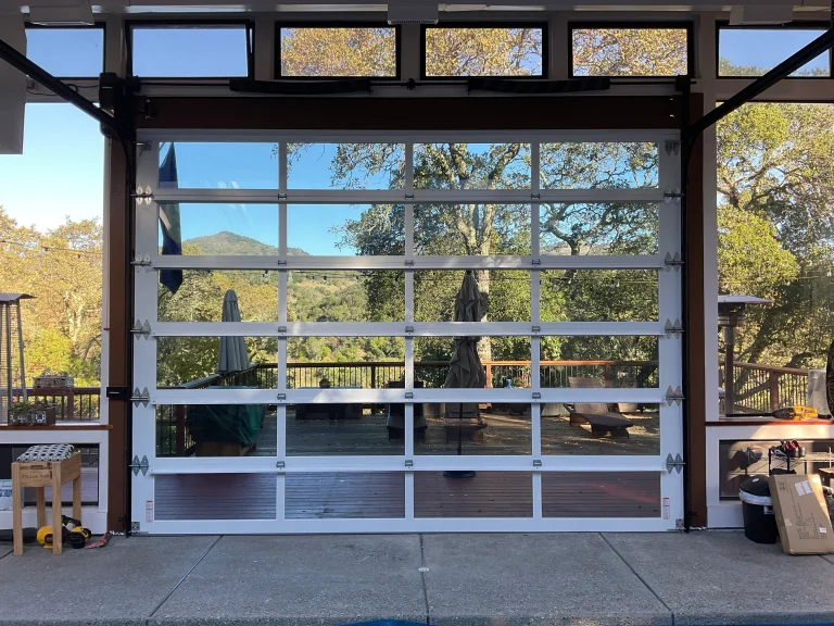 the modern curb appeal and natural light benefits of selecting a sectional overhead door for your home