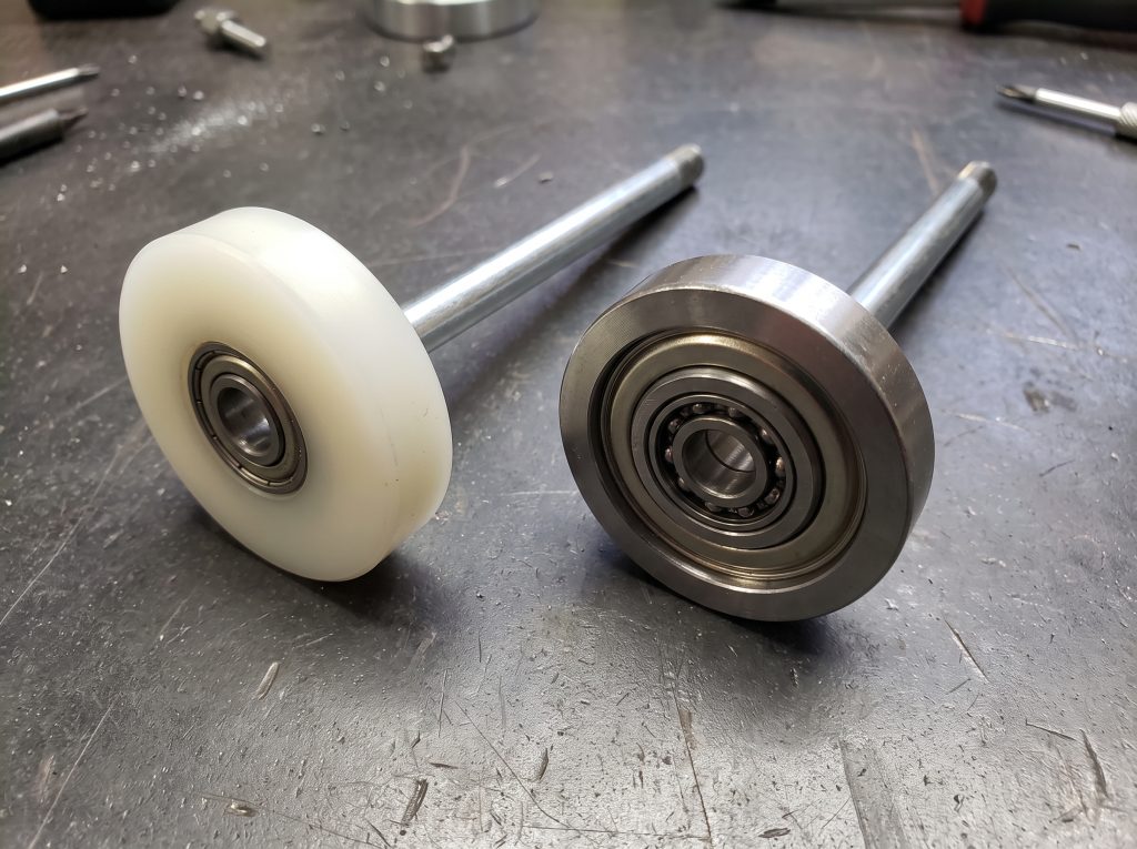 Nylon vs. Steel Garage Door Rollers